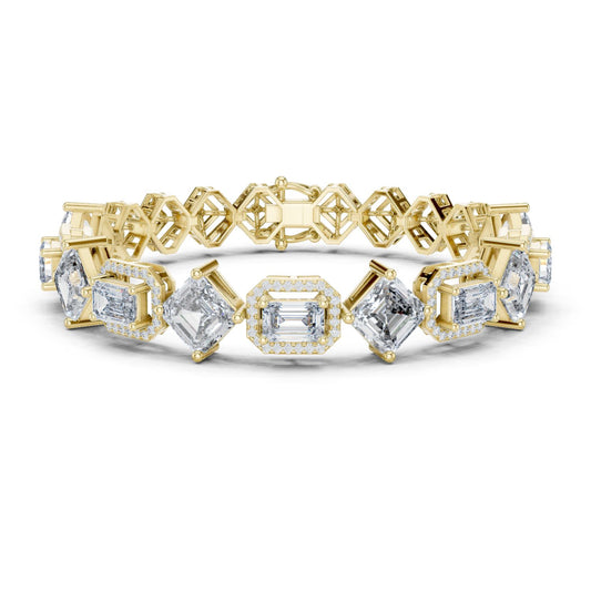Emerald Link Lab Grown Diamond Bracelet