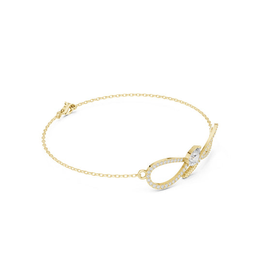 Round Chain Lab Grown Diamond Bracelet
