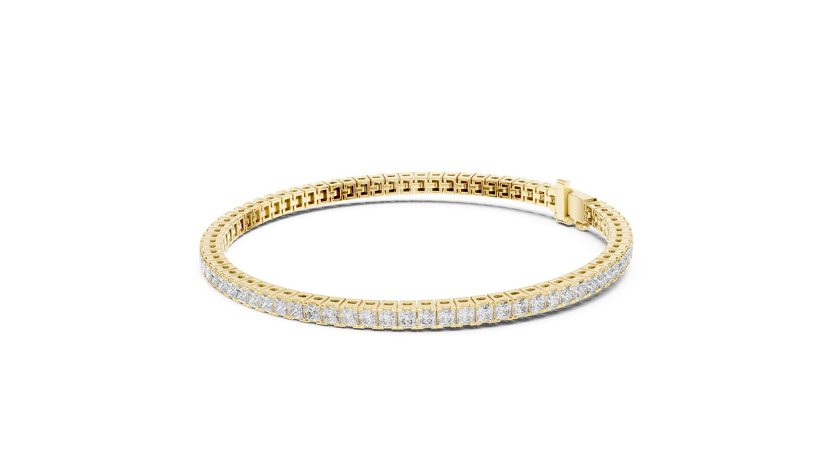Princess Tennis Lab Grown Diamond Bracelet