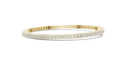 Princess Tennis Lab Grown Diamond Bracelet
