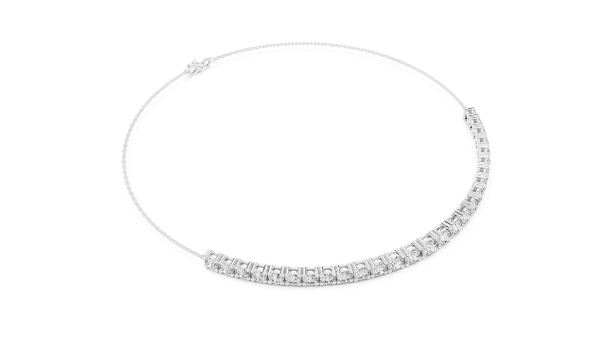 Round Bangle Lab Grown Diamond Bracelet