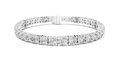 Round Tennis Lab Grown Diamond Bracelet