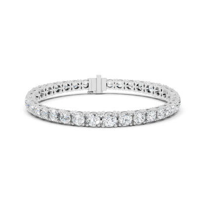 Round Tennis Lab Grown Diamond Bracelet