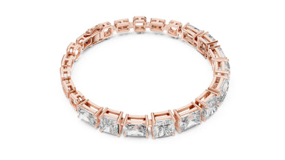 Princess Tennis Lab Grown Diamond Bracelet