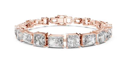 Princess Tennis Lab Grown Diamond Bracelet