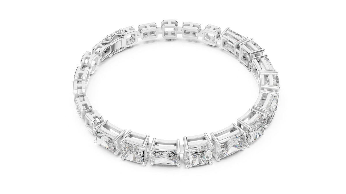 Princess Tennis Lab Grown Diamond Bracelet