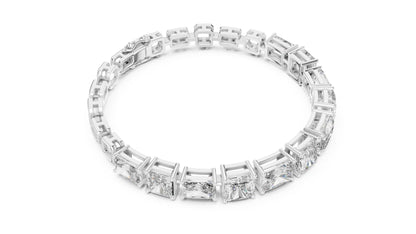 Princess Tennis Lab Grown Diamond Bracelet