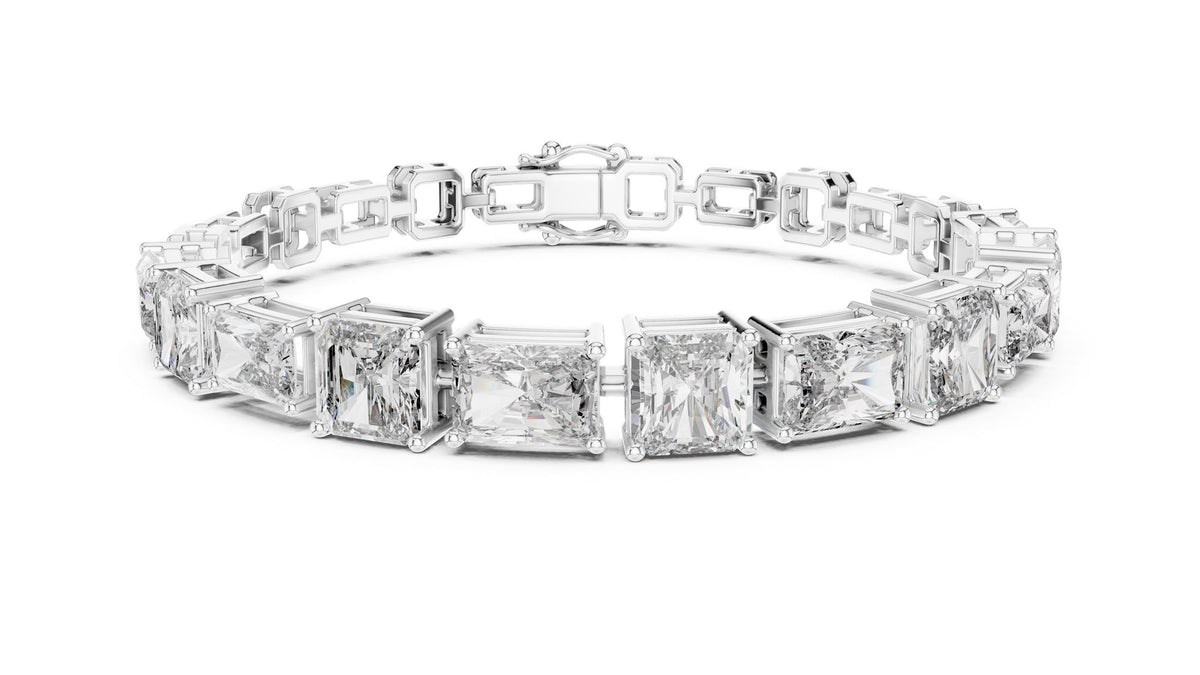 Princess Tennis Lab Grown Diamond Bracelet