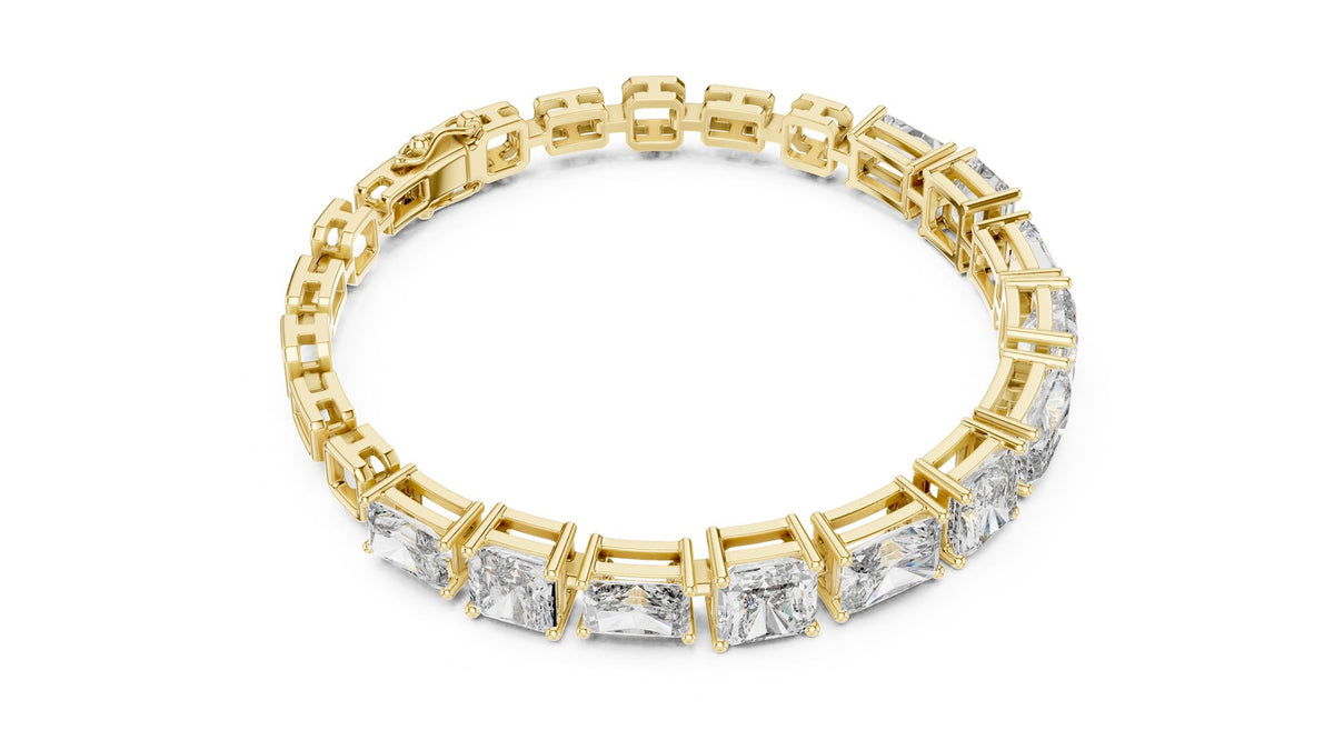 Princess Tennis Lab Grown Diamond Bracelet