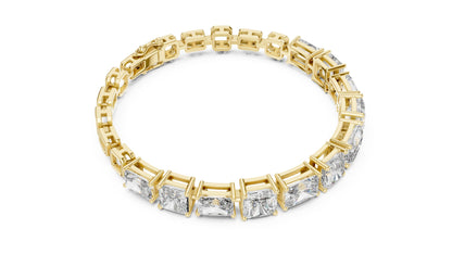 Princess Tennis Lab Grown Diamond Bracelet