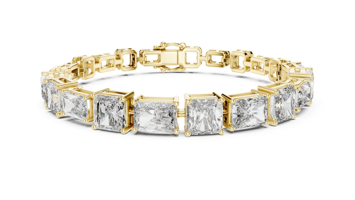 Princess Tennis Lab Grown Diamond Bracelet
