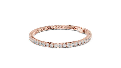 Round Tennis Lab Grown Diamond Bracelet