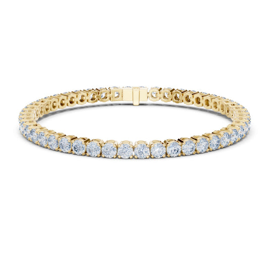 Round Tennis Lab Grown Diamond Bracelet