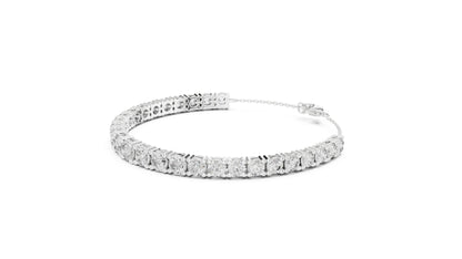 Round Tennis Lab Grown Diamond Bracelet