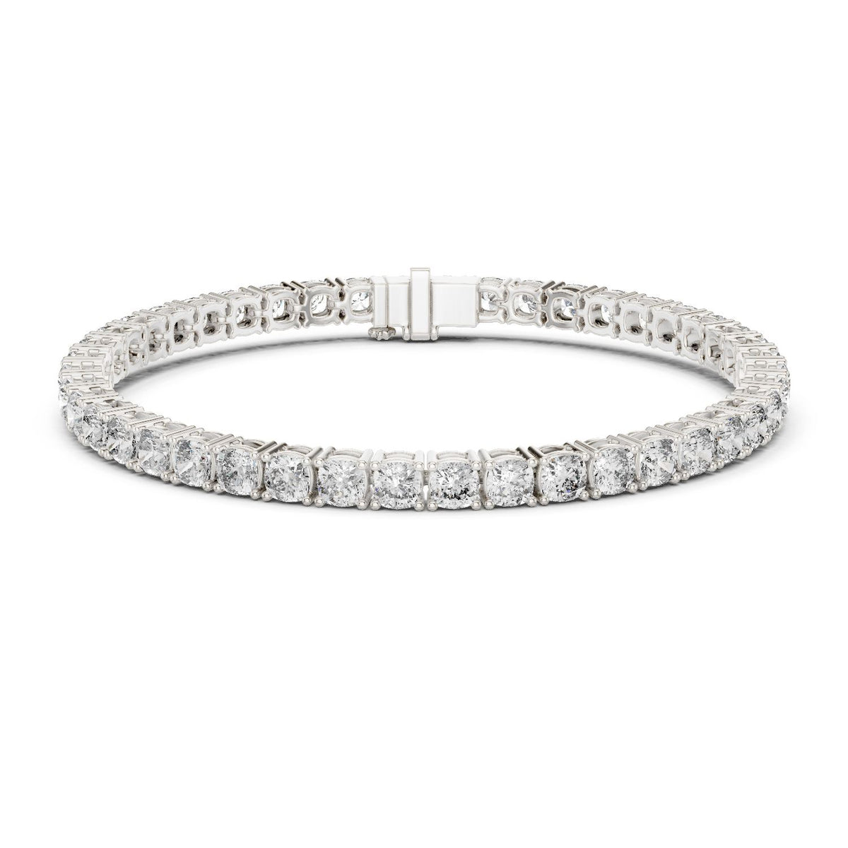 Round Tennis Lab Grown Diamond Bracelet