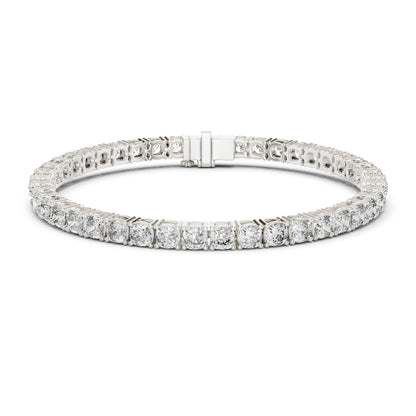 Round Tennis Lab Grown Diamond Bracelet