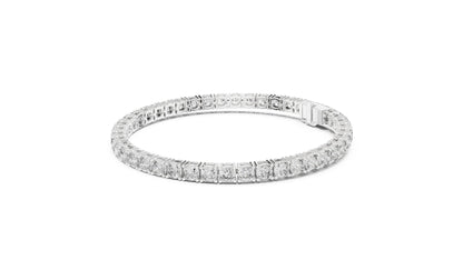 Round Tennis Lab Grown Diamond Bracelet