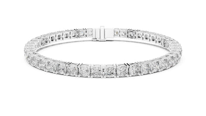 Round Tennis Lab Grown Diamond Bracelet