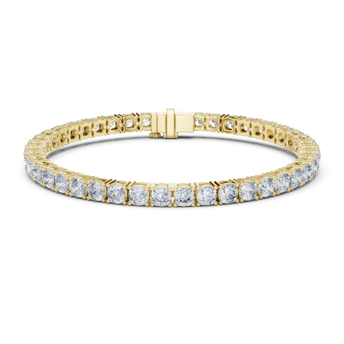 Round Tennis Lab Grown Diamond Bracelet