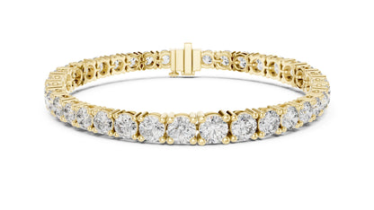 Round Tennis Lab Grown Diamond Bracelet