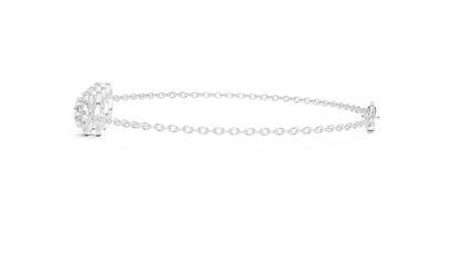 Round Chain Lab Grown Diamond Bracelet