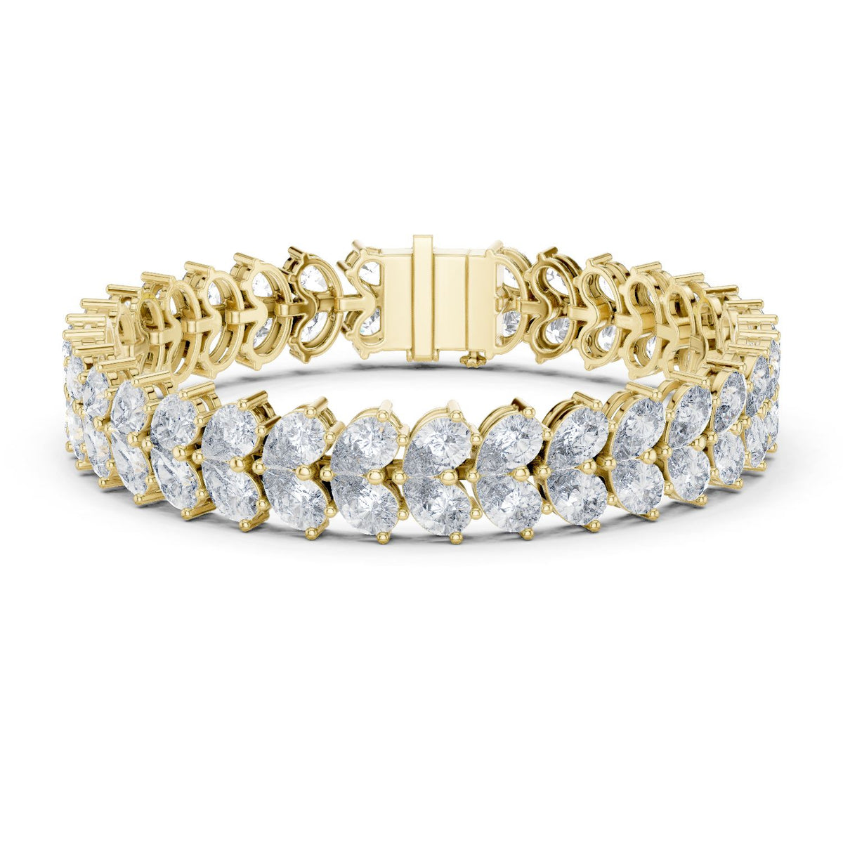 Oval Tennis Lab Grown Diamond Bracelet
