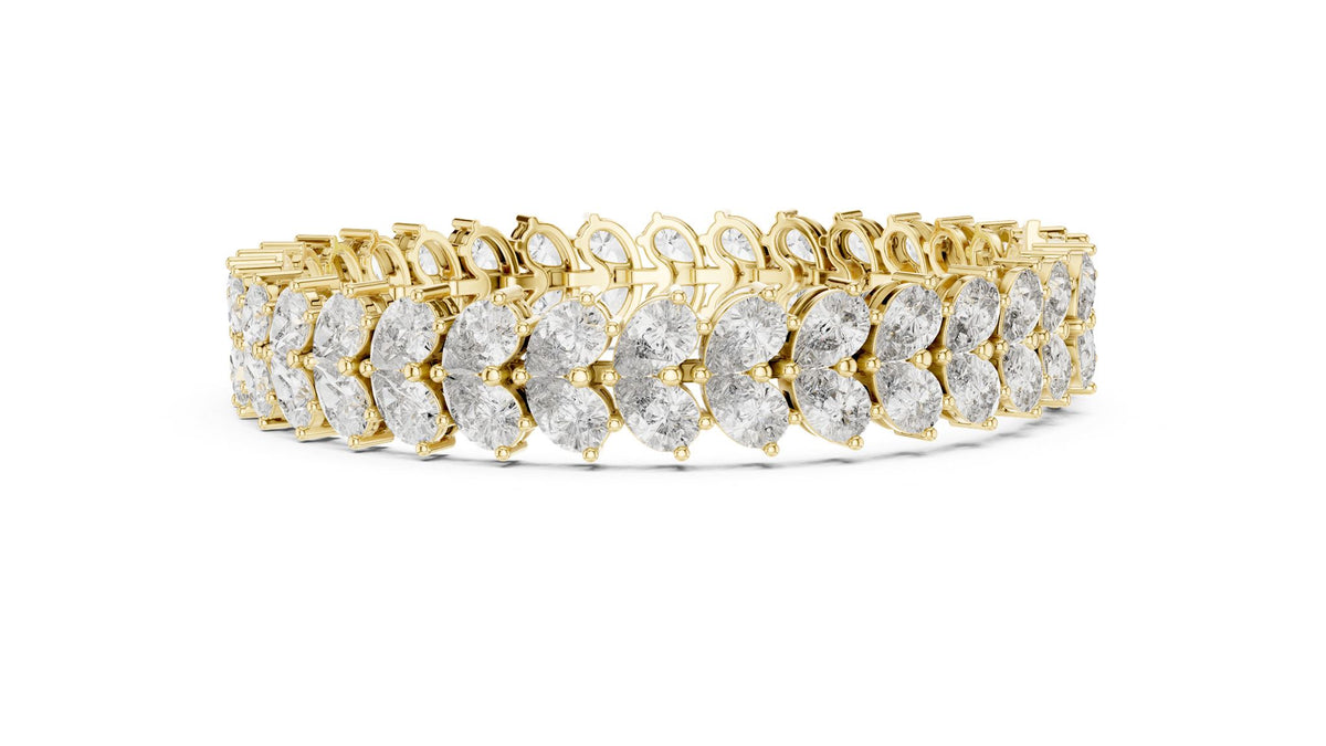 Oval Tennis Lab Grown Diamond Bracelet