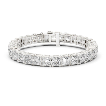 Princess Tennis Lab Grown Diamond Bracelet