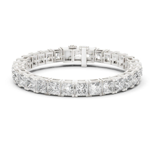 Princess Tennis Lab Grown Diamond Bracelet