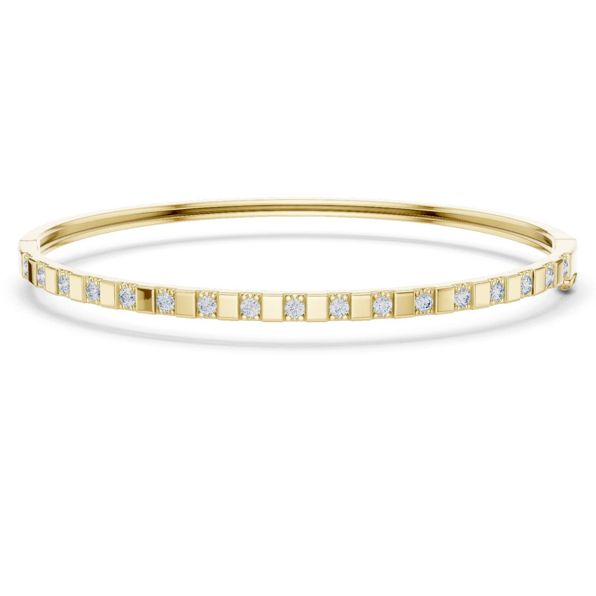 Princess Bangle Lab Grown Diamond Bracelet