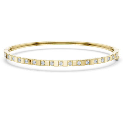 Princess Bangle Lab Grown Diamond Bracelet