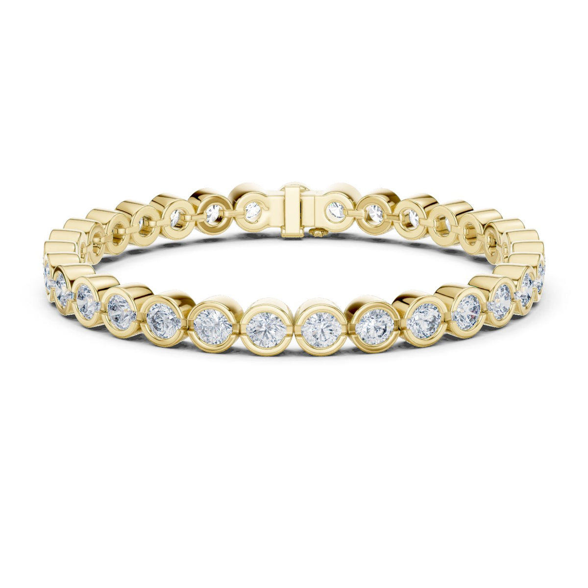 Round Tennis Lab Grown Diamond Bracelet