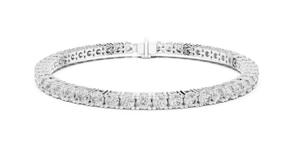 Round Tennis Lab Grown Diamond Bracelet