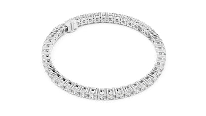 Round Tennis Lab Grown Diamond Bracelet