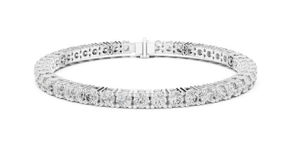 Round Tennis Lab Grown Diamond Bracelet