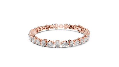 Oval Tennis Lab Grown Diamond Bracelet
