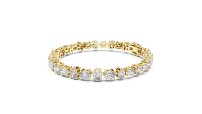 Oval Tennis Lab Grown Diamond Bracelet