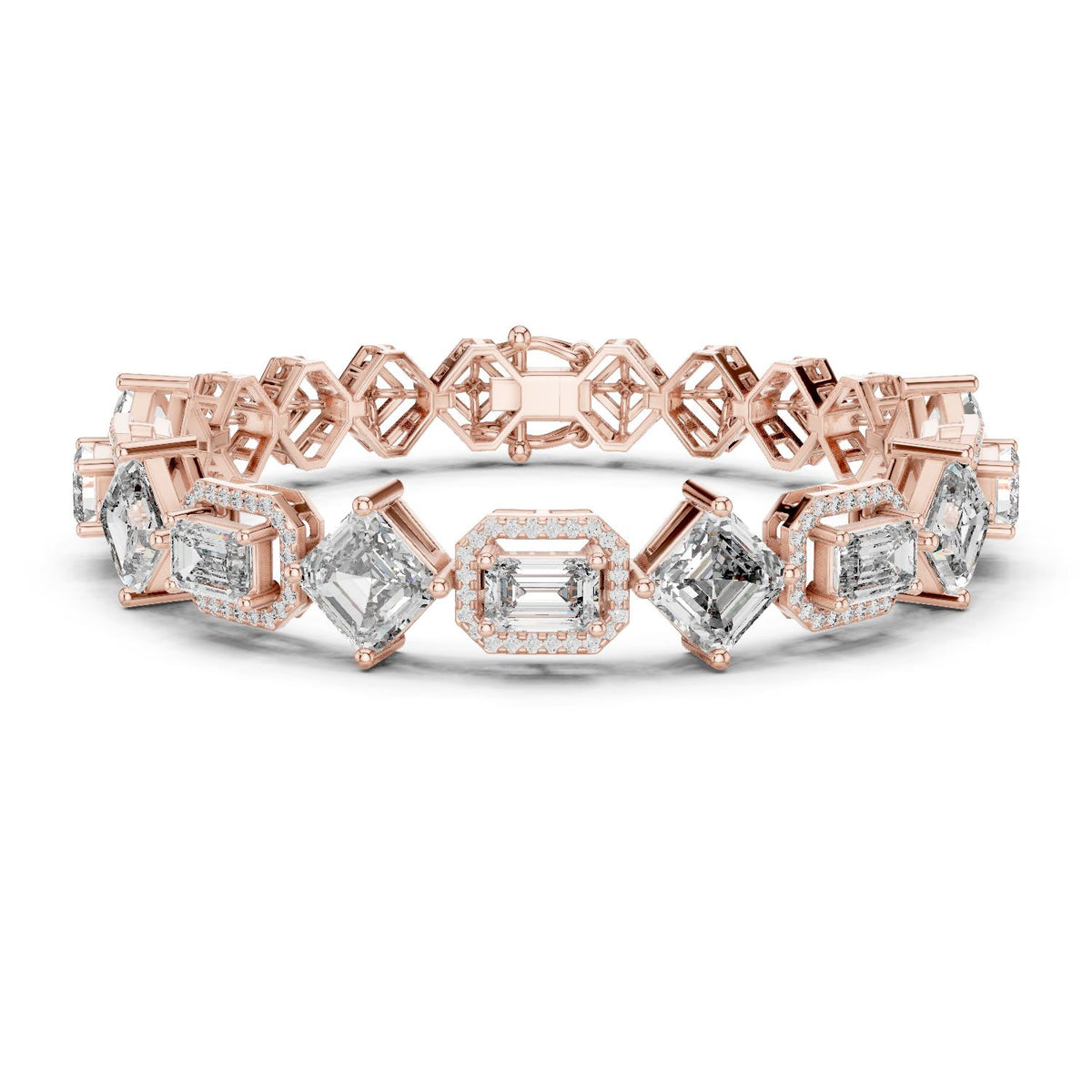 Emerald Link Lab Grown Diamond Bracelet