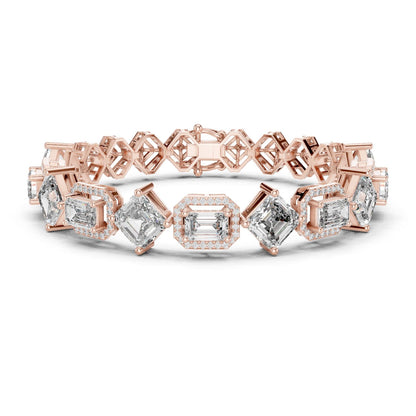 Emerald Link Lab Grown Diamond Bracelet