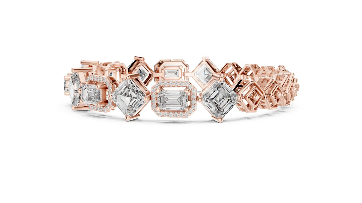 Emerald Link Lab Grown Diamond Bracelet