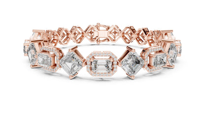 Emerald Link Lab Grown Diamond Bracelet
