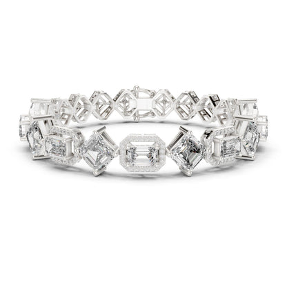 Emerald Link Lab Grown Diamond Bracelet