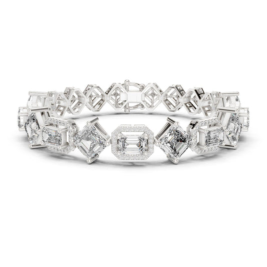 Emerald Link Lab Grown Diamond Bracelet