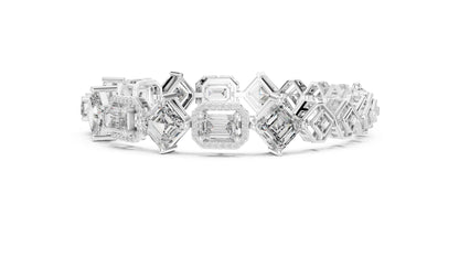 Emerald Link Lab Grown Diamond Bracelet