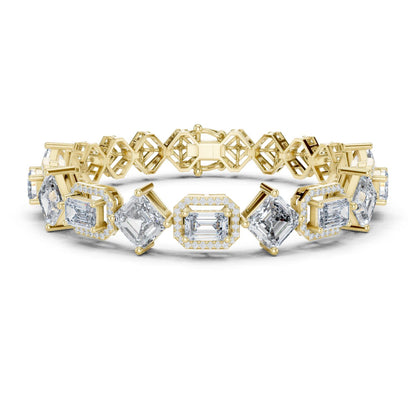 Emerald Link Lab Grown Diamond Bracelet