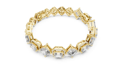 Emerald Link Lab Grown Diamond Bracelet