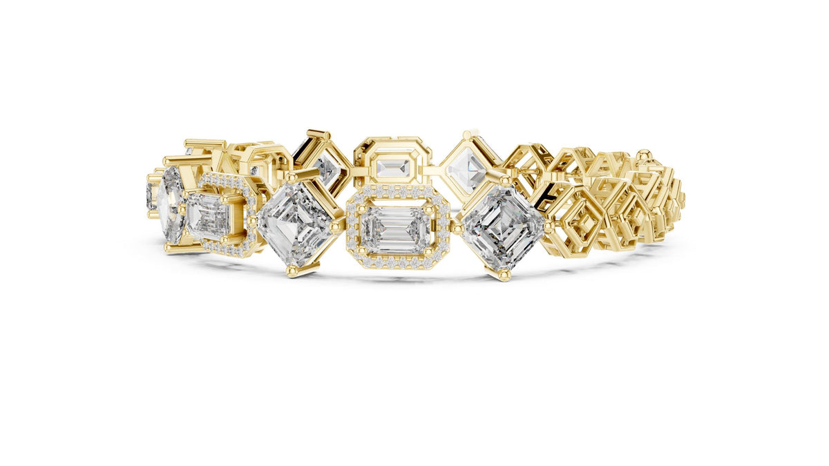 Emerald Link Lab Grown Diamond Bracelet
