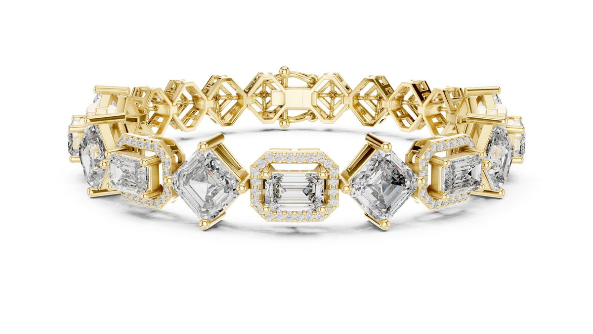 Emerald Link Lab Grown Diamond Bracelet