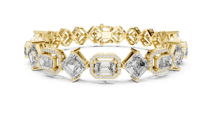 Emerald Link Lab Grown Diamond Bracelet