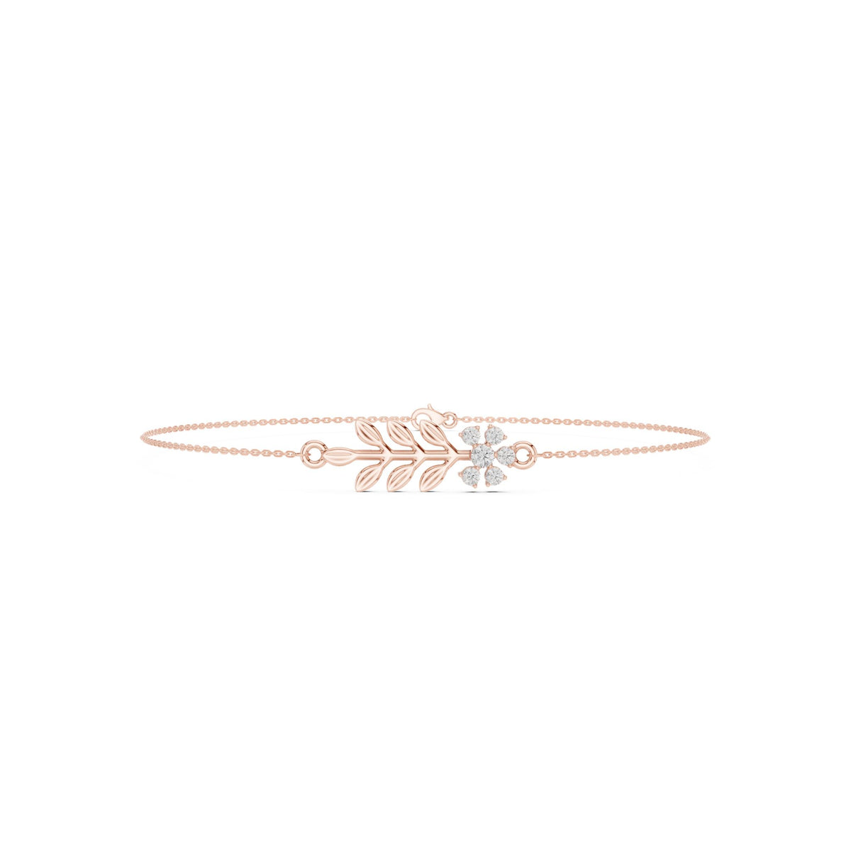 Round Chain Lab Grown Diamond Bracelet